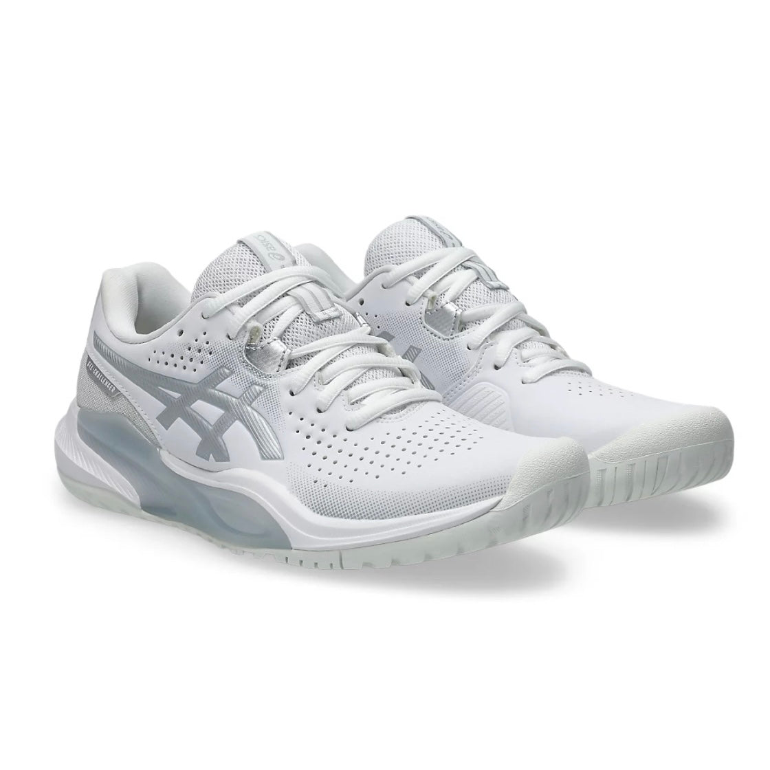 Asics Gel-Challenger 15 Women’s Tennis Shoes (White-Pure Silver)