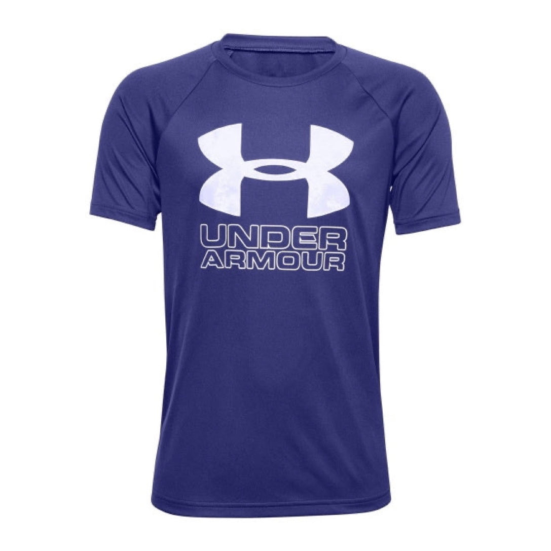 Under Armour Junior Kids / Youth Boy’s Fall Tech Logo Crew - 爱游戏体育-爱游戏|爱游戏官方网站