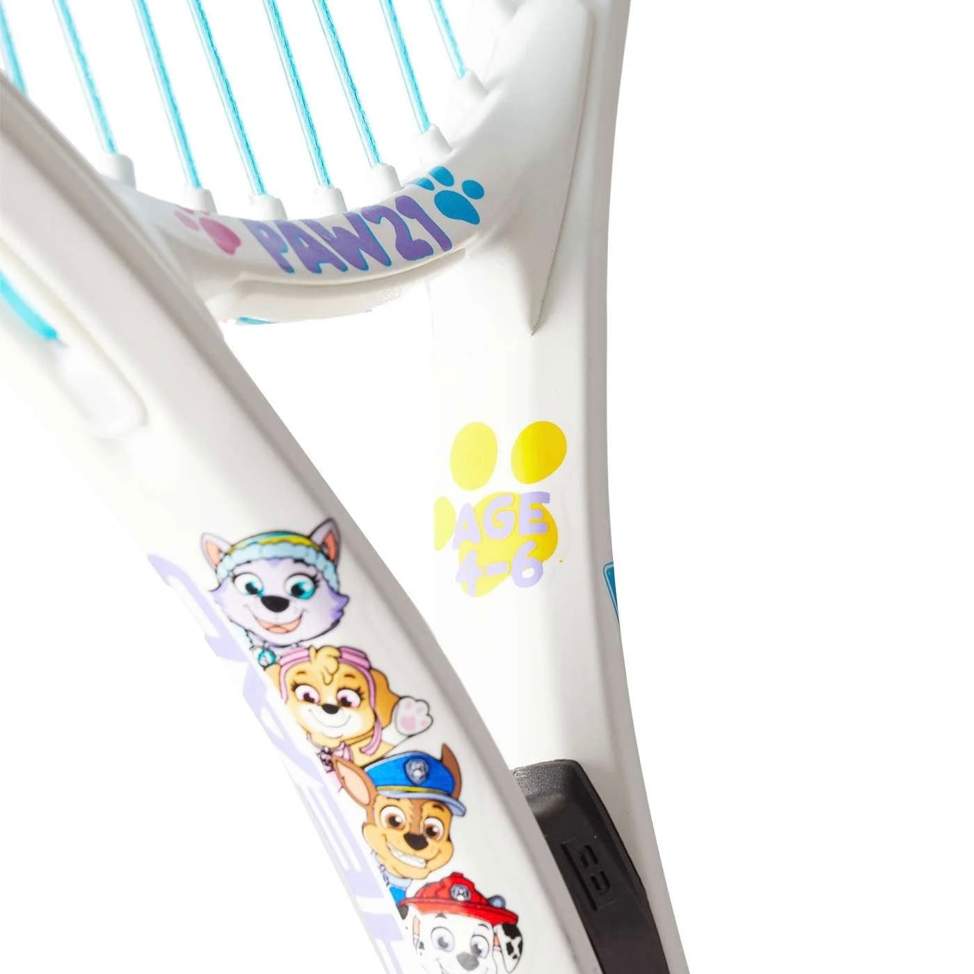 Head Paw Patrol 21 (White) Junior Tennis Racket (Prestrung) - 爱游戏体育-爱游戏|爱游戏官方网站