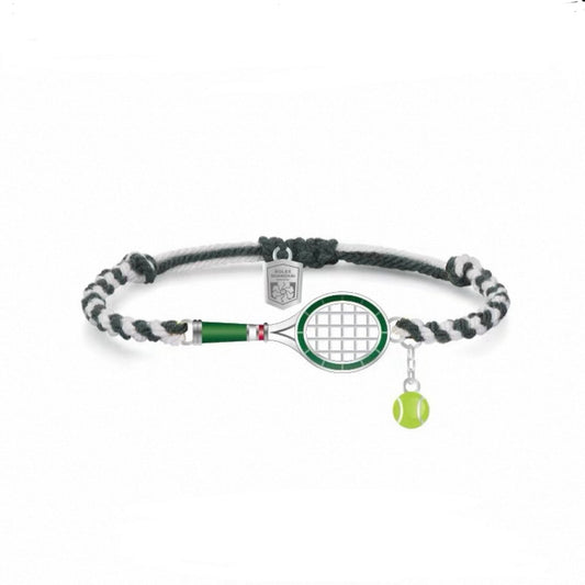 Rolex Shanghai Masters Tennis Racket Adjustable Cord Bracelet - 爱游戏体育-爱游戏|爱游戏官方网站