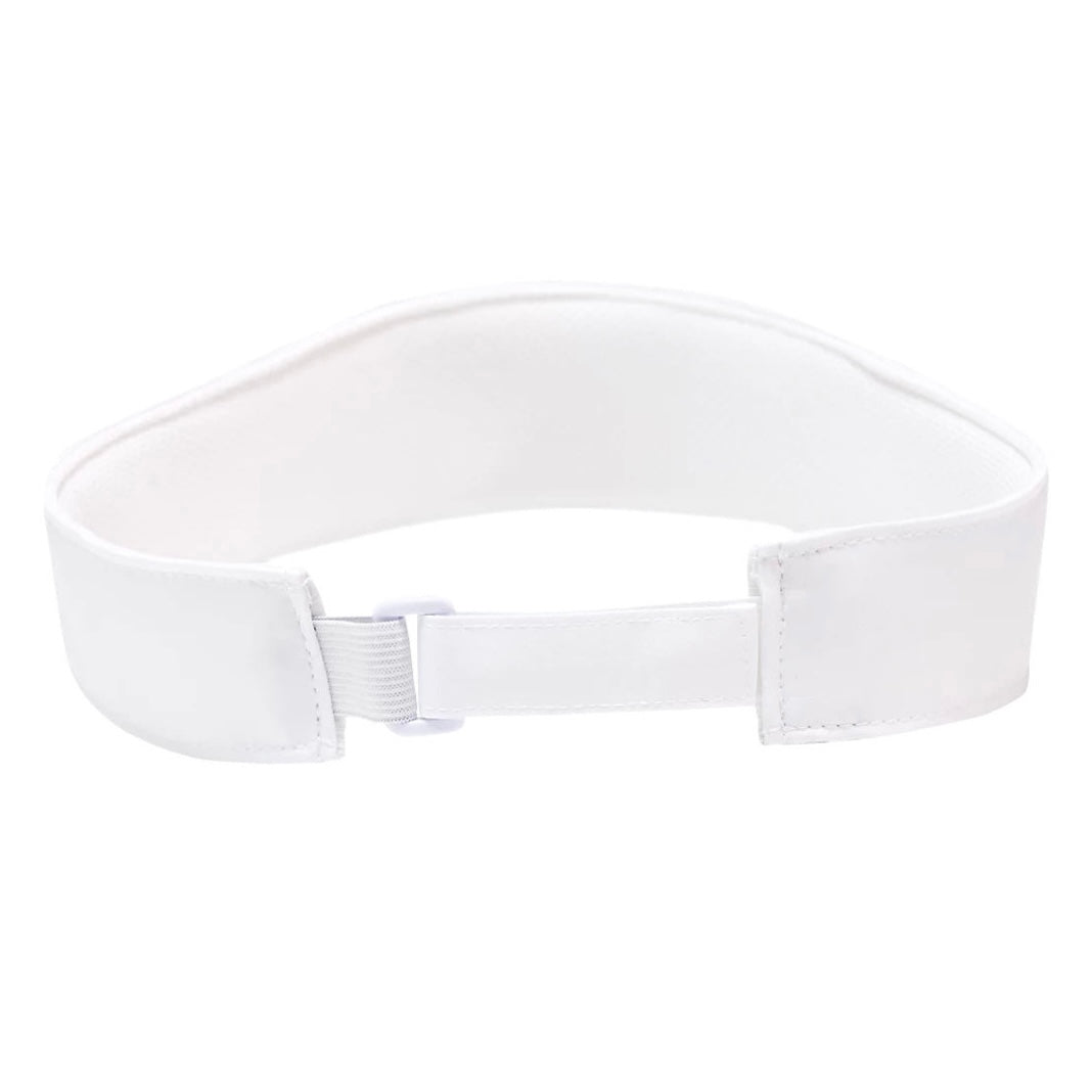 Asics Unisex Performance Visor (Orange logo)