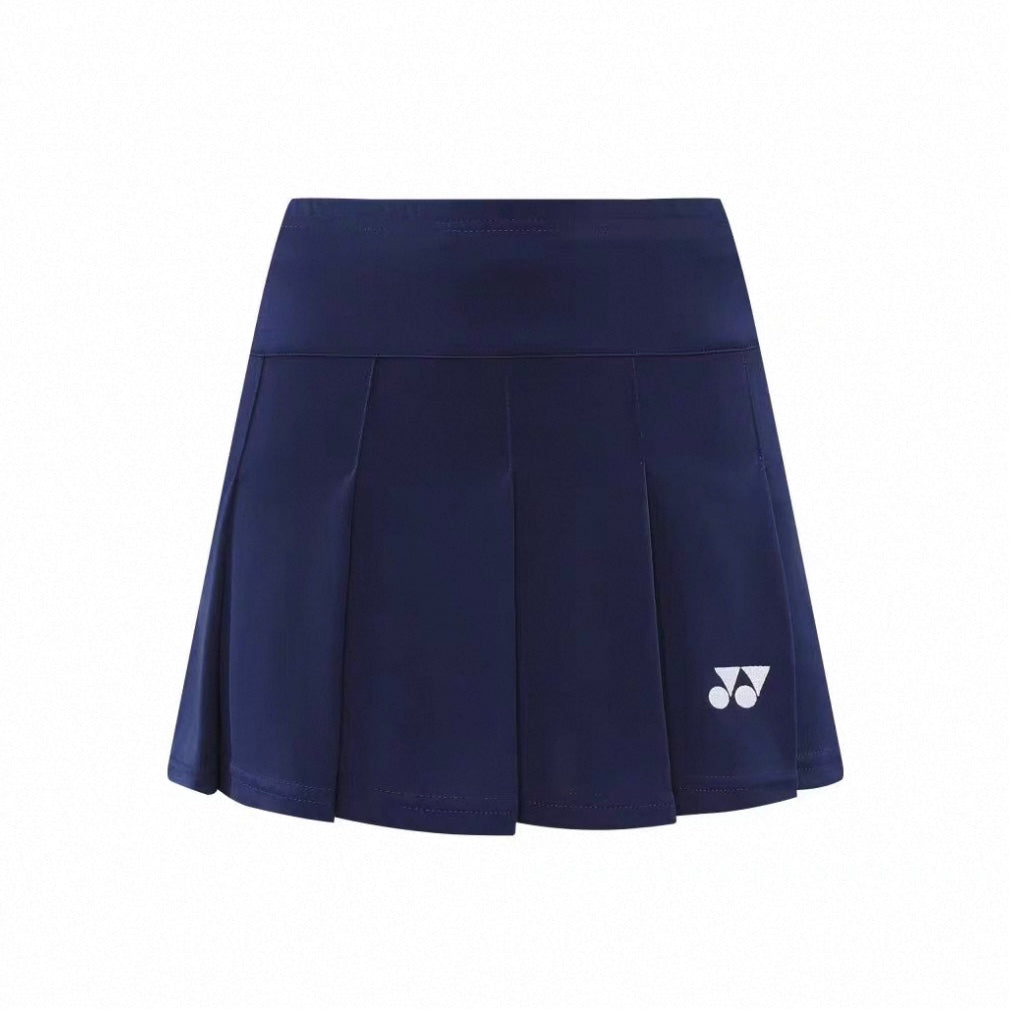 Yonex Women's Tennis / Badminton Skirt (Navy / White) - 爱游戏体育-爱游戏|爱游戏官方网站