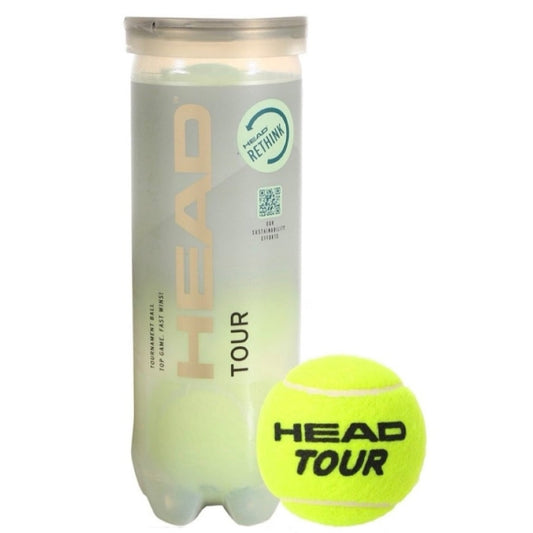 Head Tour Tennis Balls 3B (3 balls per can) - 爱游戏体育-爱游戏|爱游戏官方网站