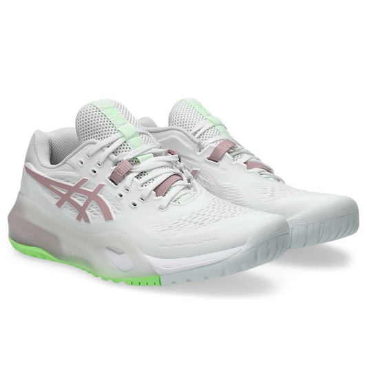 Asics Gel-Resolution X Wide (D) Women's Tennis Shoes (White-Morganite) - 爱游戏体育-爱游戏|爱游戏官方网站
