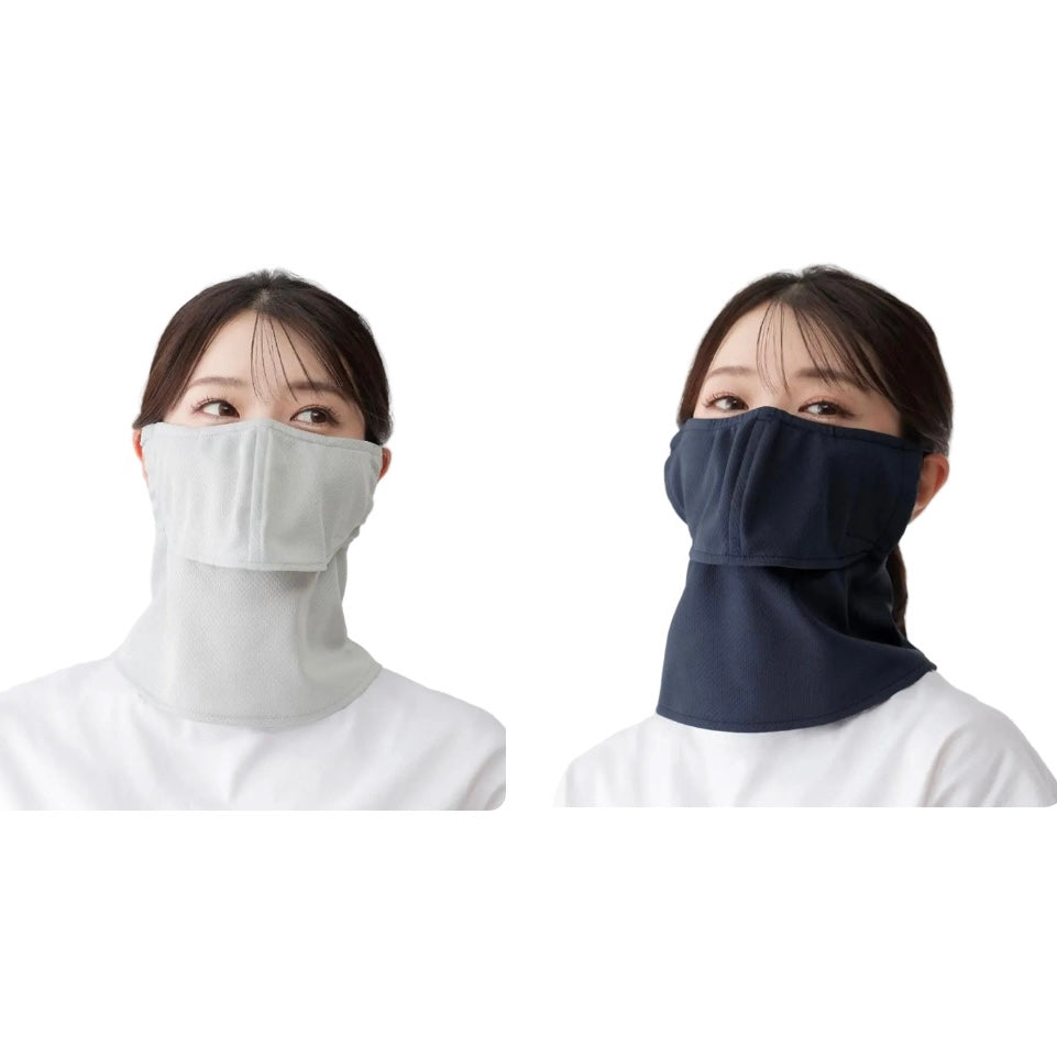 Yakenu Japan Face Cover So Cool Washable UV Protection Cut Mask