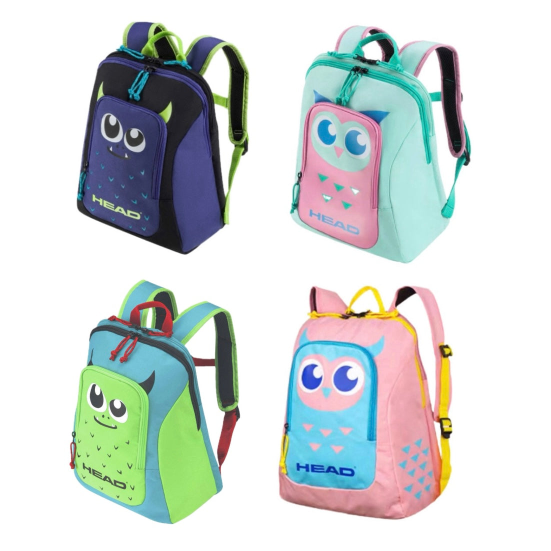 Head Kids Junior Tour 14L Owl Backpack Bag - 爱游戏体育-爱游戏|爱游戏官方网站