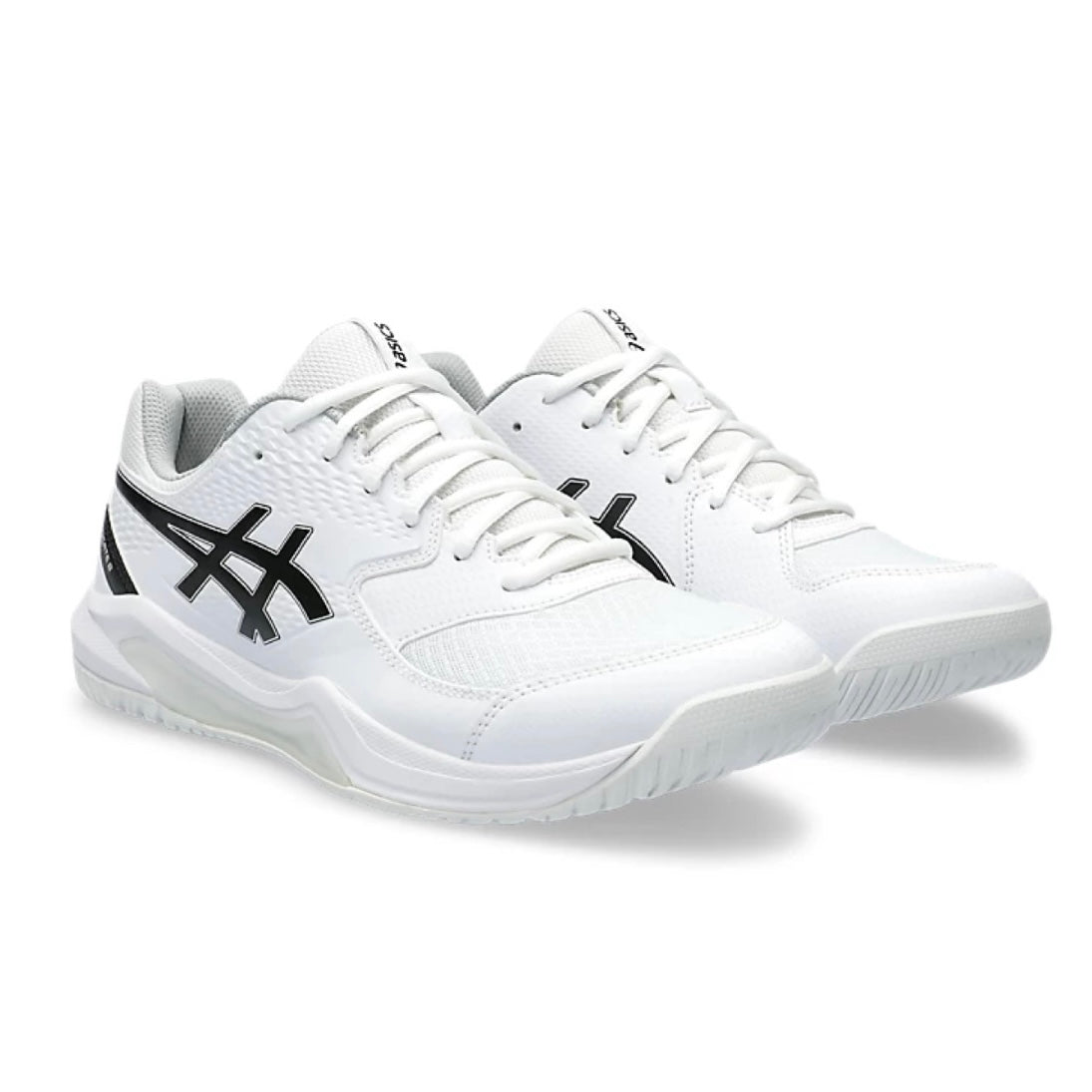 Asics Gel-Dedicate 8 Men's Tennis Shoes (White-Black) - 爱游戏体育-爱游戏|爱游戏官方网站