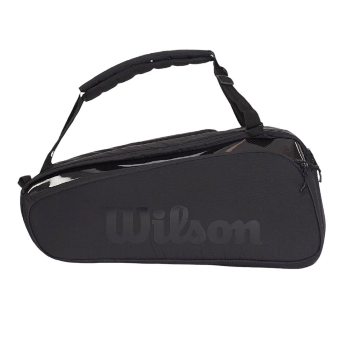 Wilson Super Tour (6 Pack) Pro Staff Racket Bag (Black) - 爱游戏体育-爱游戏|爱游戏官方网站