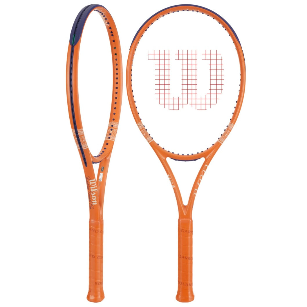 Wilson Ultra 100 v5 Roland Garros Tennis Racket (300g) (Unstrung)