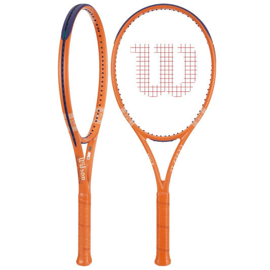 Wilson Ultra 100 v5 Roland Garros Tennis Racket (300g) (Unstrung)