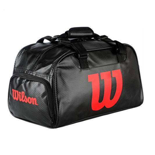 Wilson Elite Special Edition Duffle Bag (Black-Red)