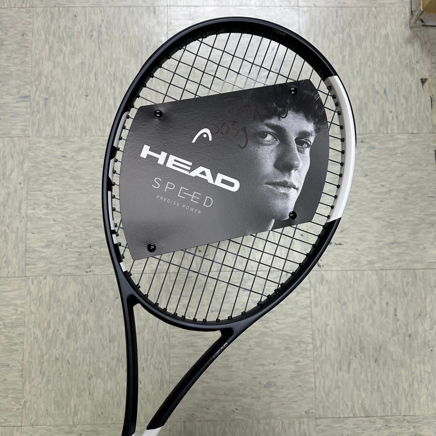 Head Speed Tour 2026 Tennis Racket (Unstrung 305g) (Strung with HEAD Hawk Touch @ 52lb)