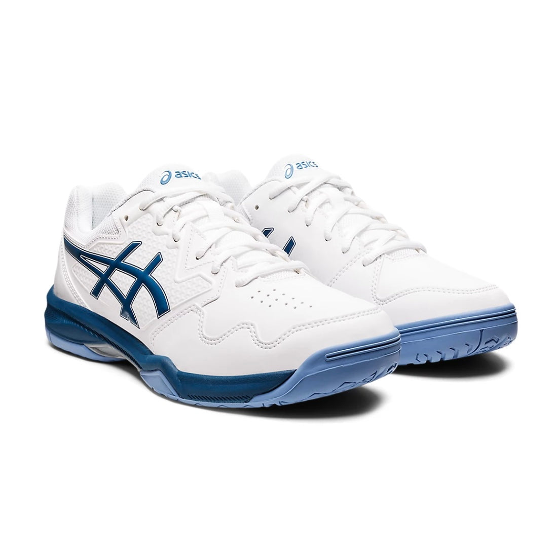 Asics Gel-Dedicate 7 HC Men's Tennis Shoes (White-Light Indigo) - 爱游戏体育-爱游戏|爱游戏官方网站