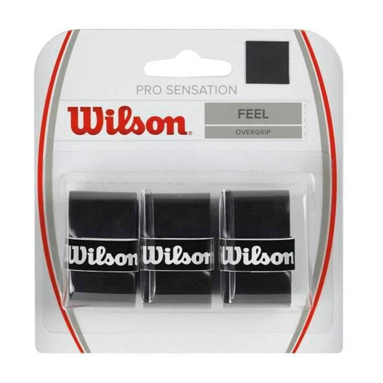 Wilson Black Overgrip (3 pieces) - 爱游戏体育-爱游戏|爱游戏官方网站
