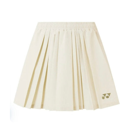 Yonex Women's Pleated Skirt (Beige)