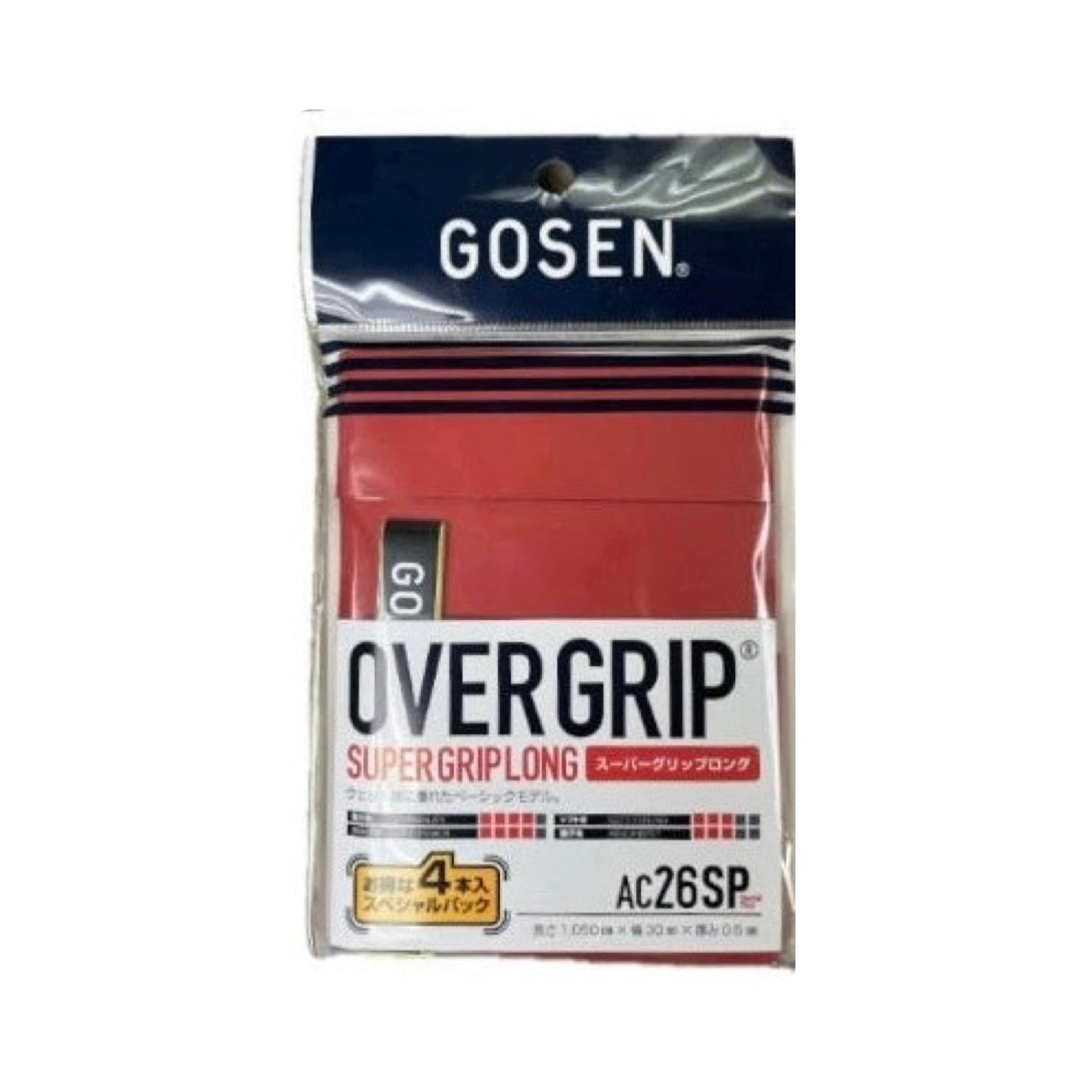 Gosen Super Grip 4 pack (Japan) AC26SP Overgrip - 爱游戏体育-爱游戏|爱游戏官方网站