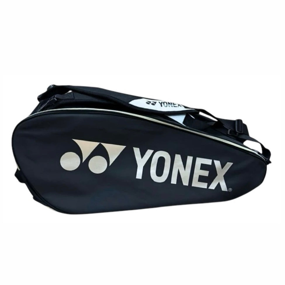 Yonex Professional (6 Pack) Racket Bag (Jet Black-Star White-Light Gold) - 爱游戏体育-爱游戏|爱游戏官方网站