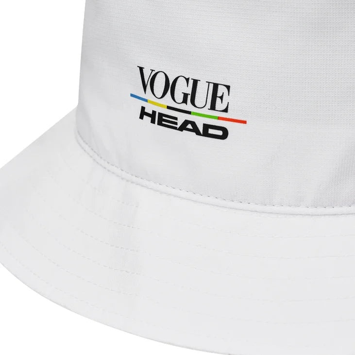 [CLEARANCE] HEAD x VOGUE Special Edition Bucket Hat Unisex Cap (White) - 爱游戏体育-爱游戏|爱游戏官方网站