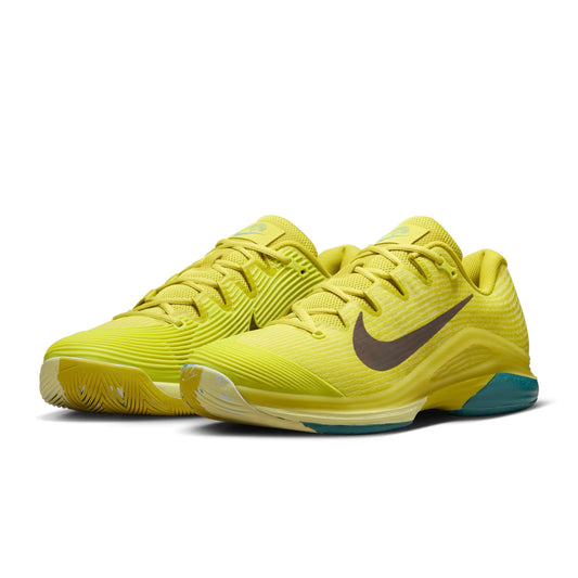 Nike Zoom Vapor 12 HC Hard Court Premium Men’s Tennis Shoes (High Voltage-Cave Stone) - 爱游戏体育-爱游戏|爱游戏官方网站