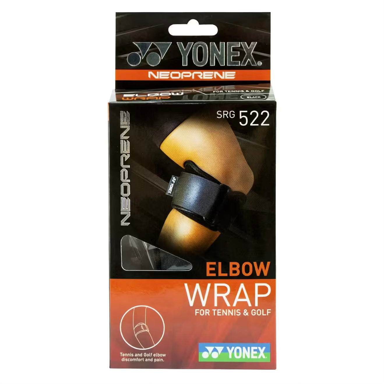 Yonex Neoprene Elbow Wrap SRG522 Black - 爱游戏体育-爱游戏|爱游戏官方网站