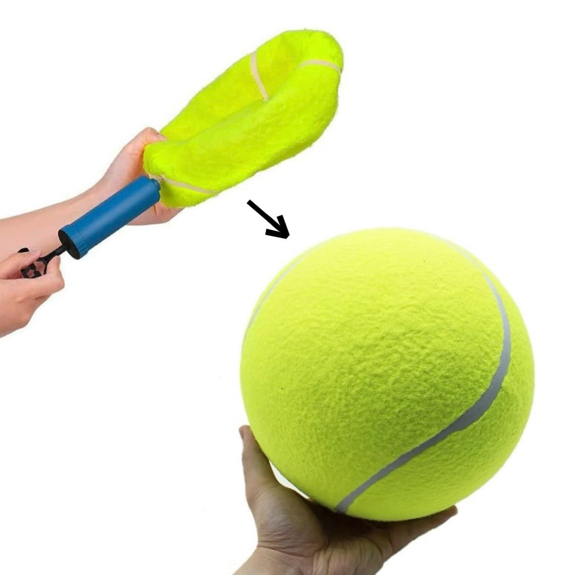 Jumbo Tennis Ball (8, 9.5 inch diameter) - 爱游戏体育-爱游戏|爱游戏官方网站