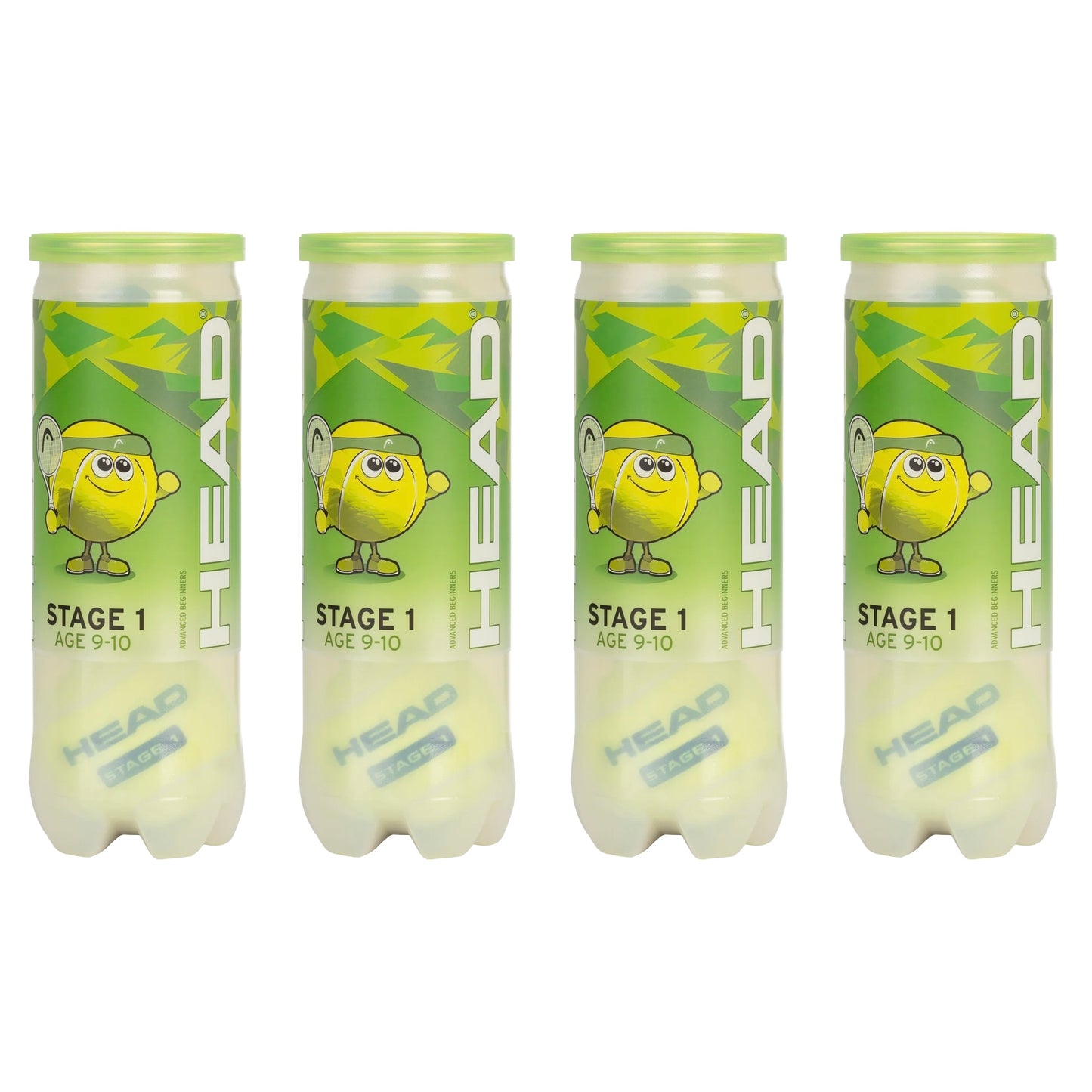 Head T.I.P. Green Tennis Balls (3 balls per can) - 爱游戏体育-爱游戏|爱游戏官方网站