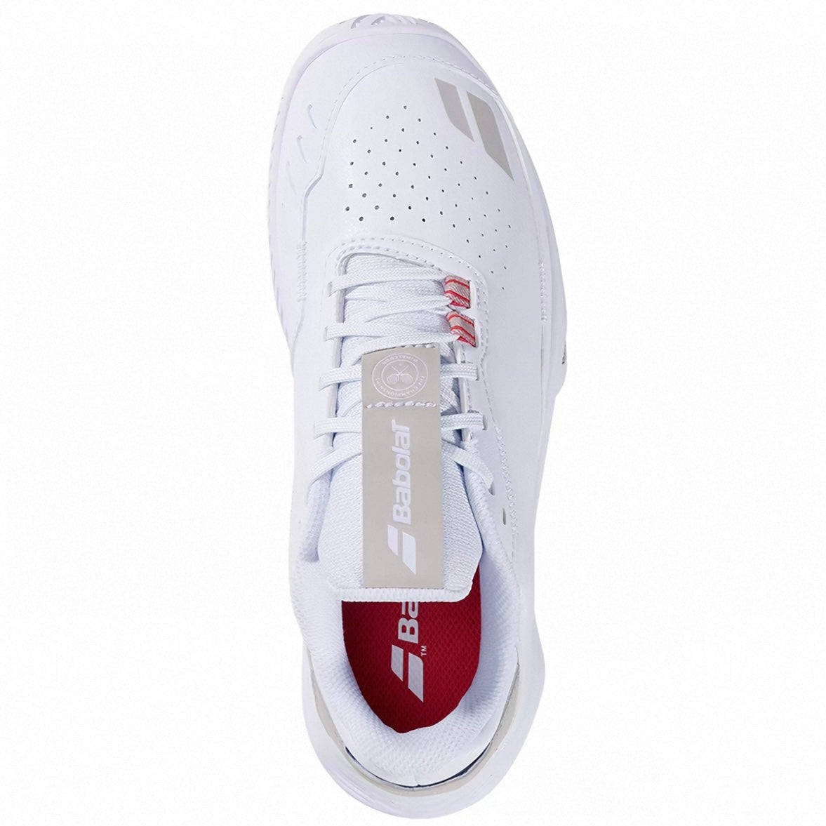 Babolat SFX Evo All Court Wimbledon Women's Tennis Shoes (White-Grey)