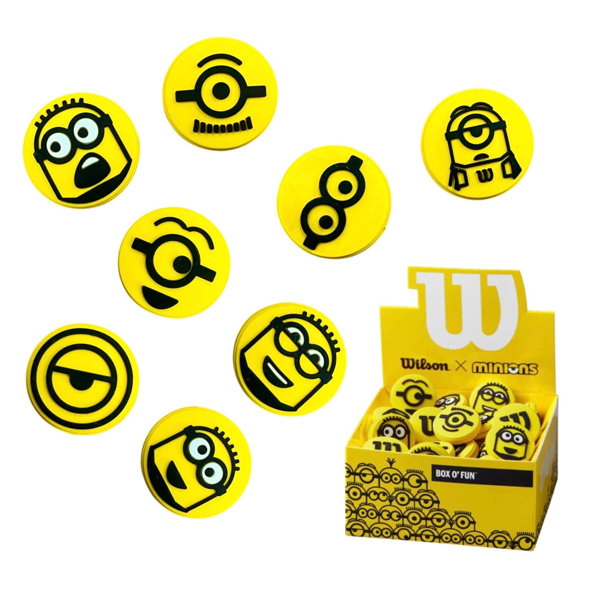Wilson Minions Vibration Dampener (2 pieces) - 爱游戏体育-爱游戏|爱游戏官方网站