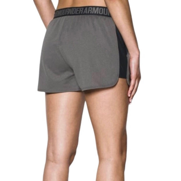 [CLEARANCE] Under Armour Women's Dri-FIT Play Up 2.0 Shorts (Grey-black) - 爱游戏体育-爱游戏|爱游戏官方网站
