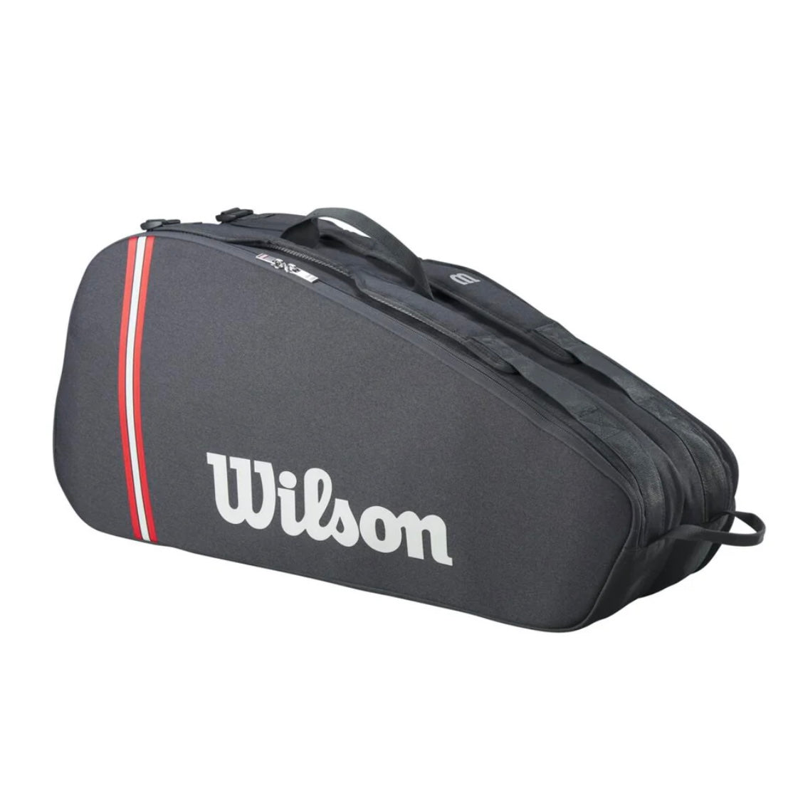 Wilson Tour (6 Pack) Racket Bag 2025 (Dark Grey / Off White) - 爱游戏体育-爱游戏|爱游戏官方网站