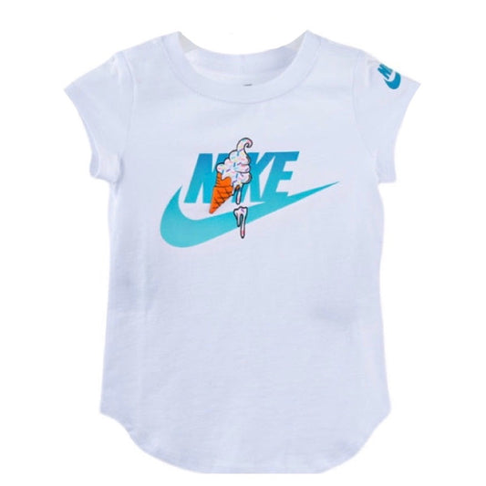 Nike Junior Kids / Youth Girl's Tee Ice-cream (White) - 爱游戏体育-爱游戏|爱游戏官方网站
