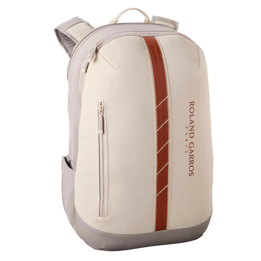 Wilson 2025 Roland Garros Backpack Bag (Cream-Clay) - 爱游戏体育-爱游戏|爱游戏官方网站