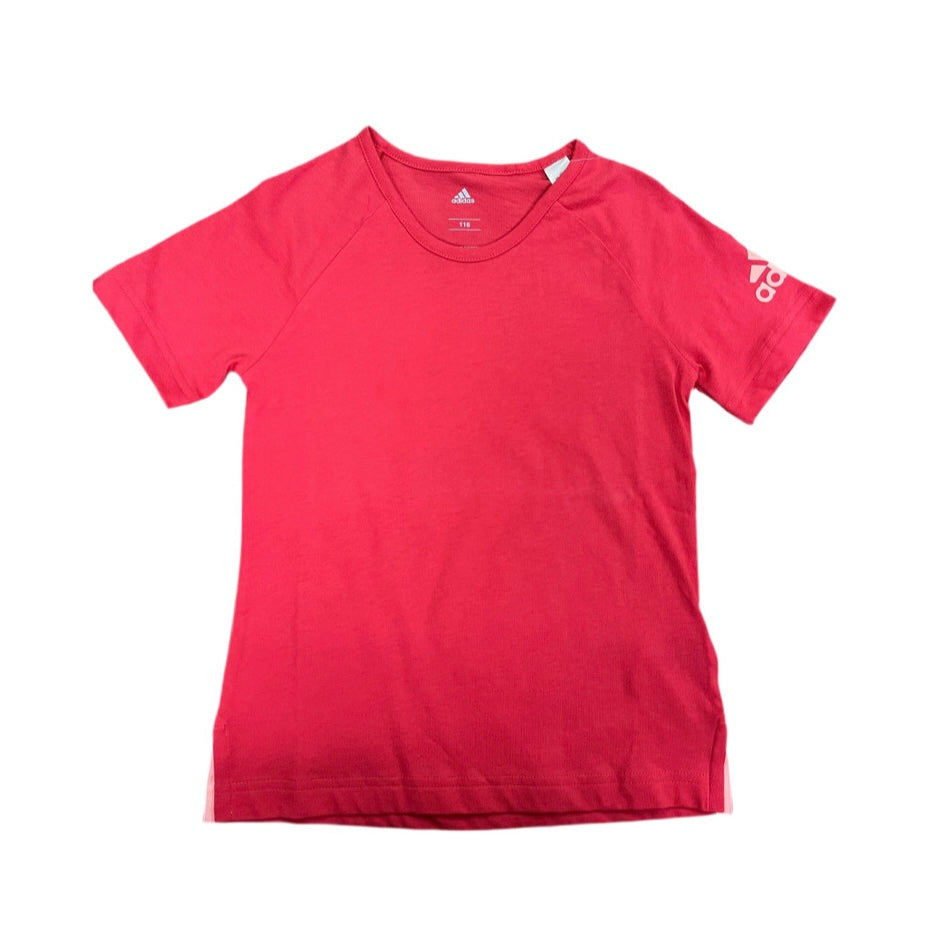 [CLEARANCE] Adidas Junior Kids Girls Logo Tee T-shirt (coral) (116cm) - 爱游戏体育-爱游戏|爱游戏官方网站