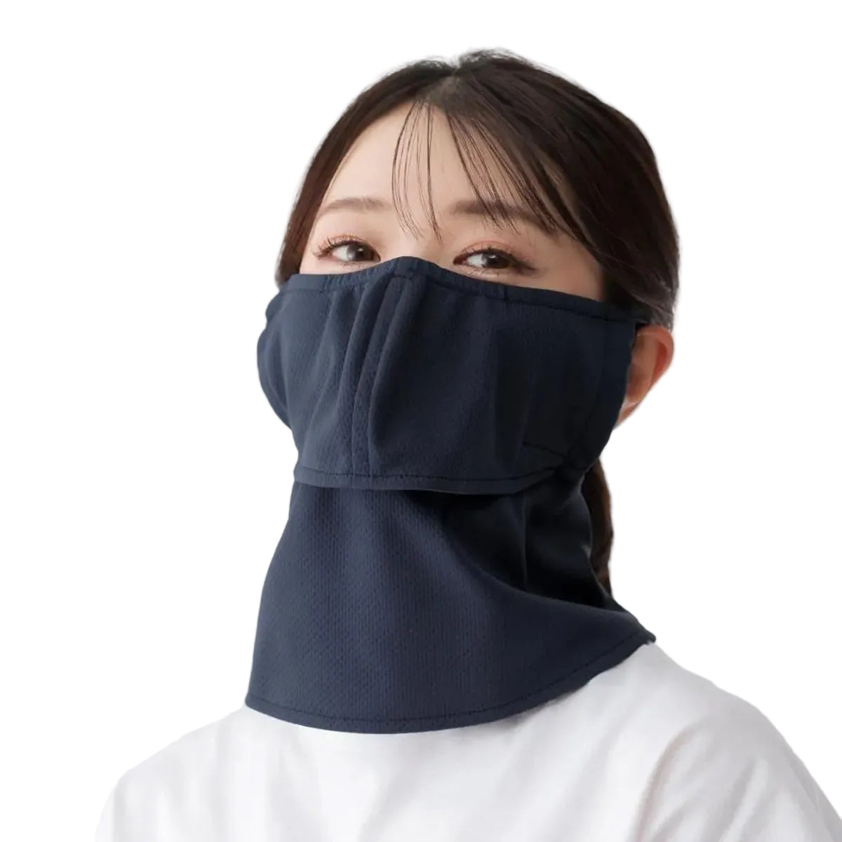 Yakenu Japan Face Cover So Cool Washable UV Protection Cut Mask