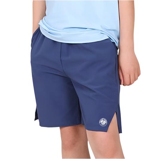 Roland Garros Junior Kids / Youth Boy’s Shorts (Navy Blue) - 爱游戏体育-爱游戏|爱游戏官方网站