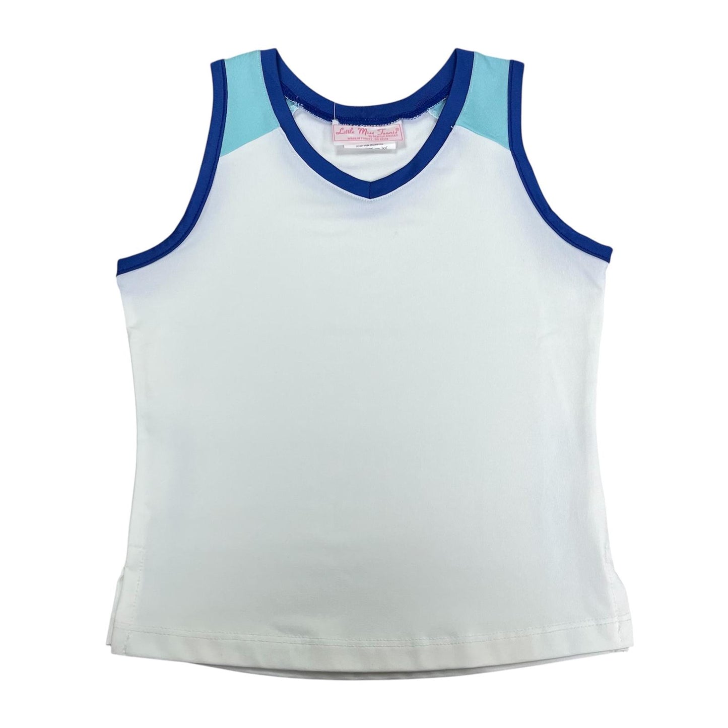 [CLEARANCE] Little Miss Tennis Kids / Girl's Tank Top (White) - 爱游戏体育-爱游戏|爱游戏官方网站
