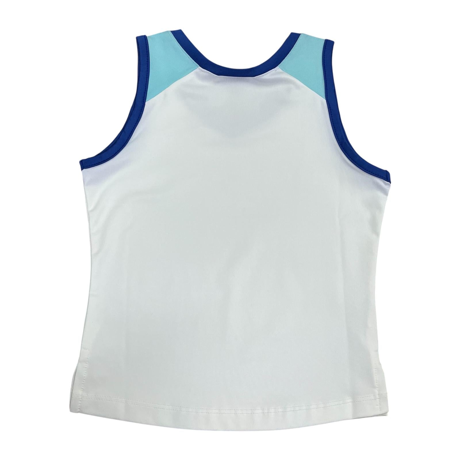 [CLEARANCE] Little Miss Tennis Kids / Girl's Tank Top (White) - 爱游戏体育-爱游戏|爱游戏官方网站