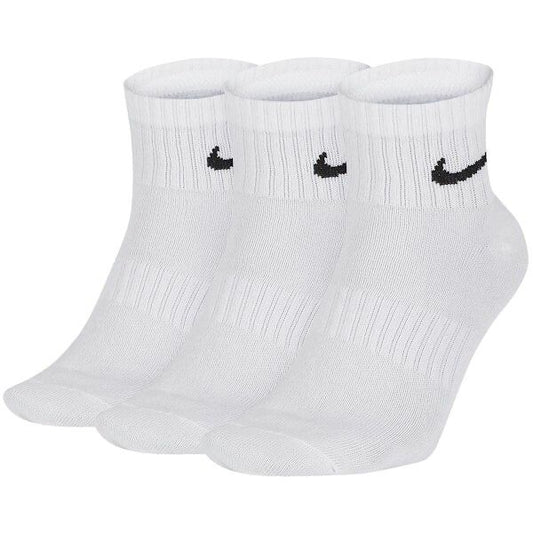 Nike Cotton Cushioned Quarter (Ankle) 3-Pack Socks (White) - 爱游戏体育-爱游戏|爱游戏官方网站