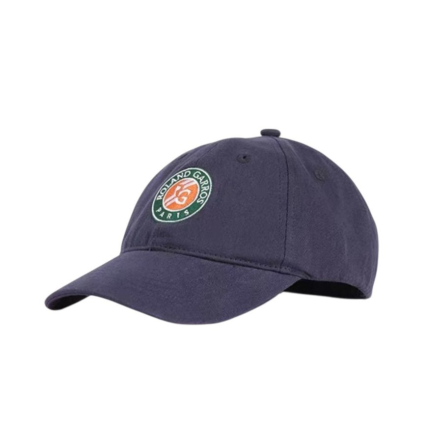 Roland Garros Kids / Youth Junior Logo Adjustable Cap (Navy)