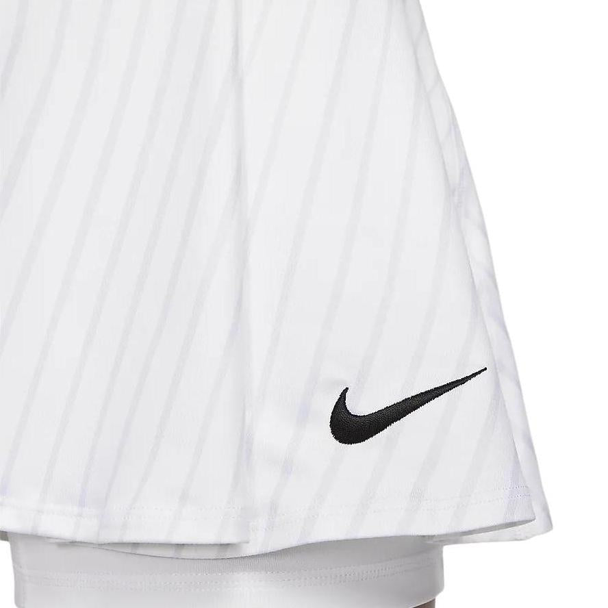 Nike Court Dri-FIT Victory Women's Flouncy Tennis Skirt (Striped)