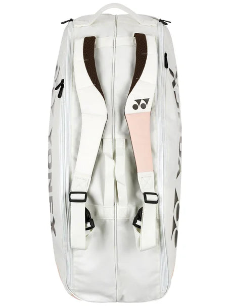Yonex Pro (6 Pack) Racket Bag (Sand Beige) BA92426EX - 爱游戏体育-爱游戏|爱游戏官方网站