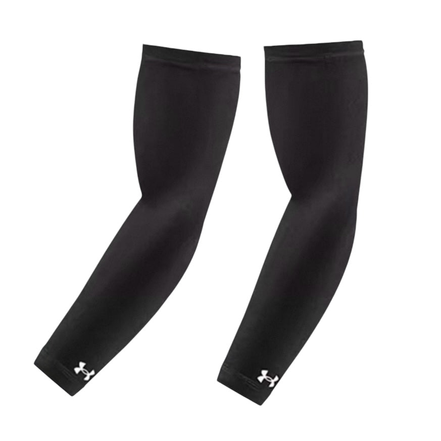 Under Armour UV Protection Arm Sleeves (Black / White)