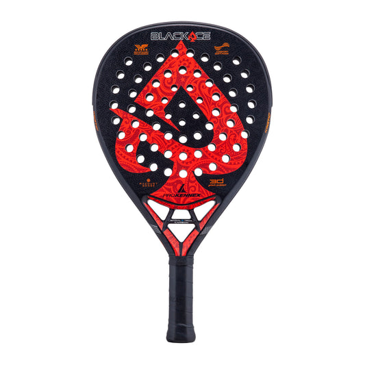 ProKennex Black Ace Red Padel Racket - 爱游戏体育-爱游戏|爱游戏官方网站
