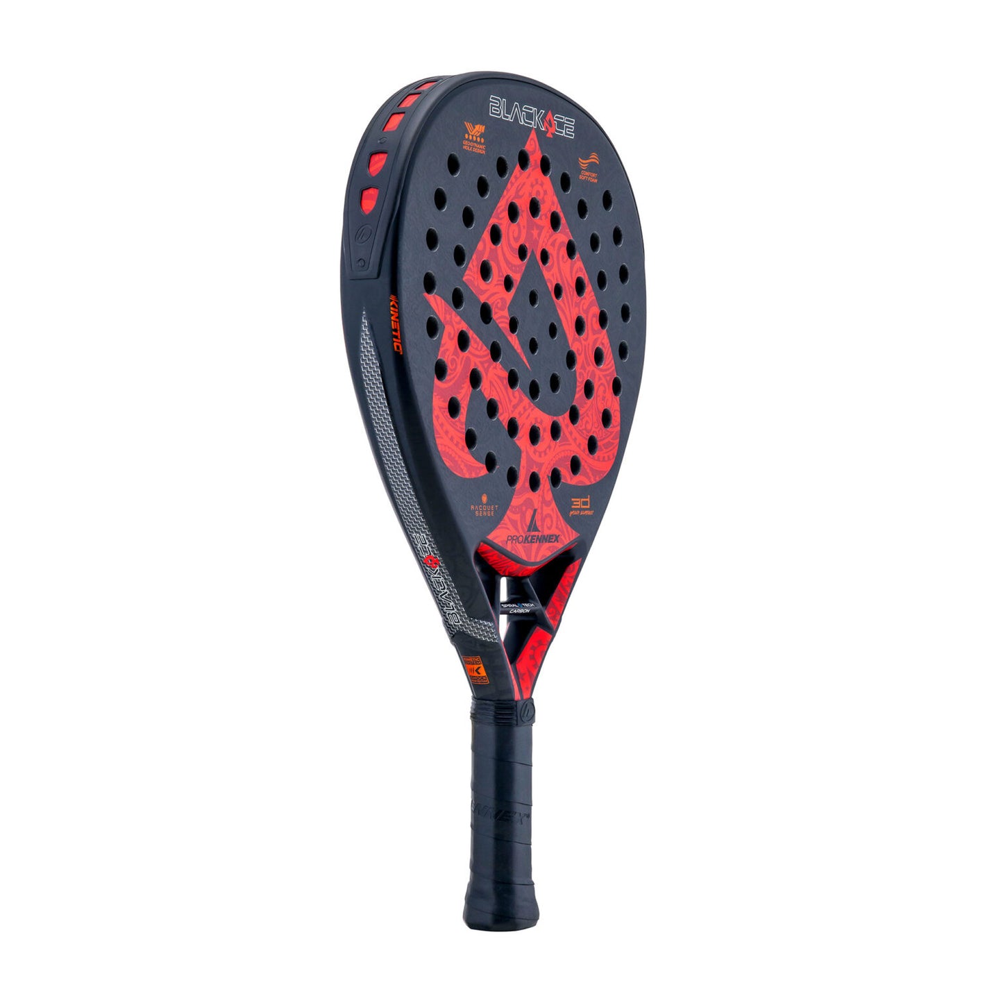 ProKennex Black Ace Red Padel Racket - 爱游戏体育-爱游戏|爱游戏官方网站