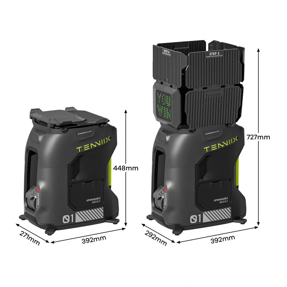 Tenniix AI Tennis Robot with Voice Armband Module - Basic