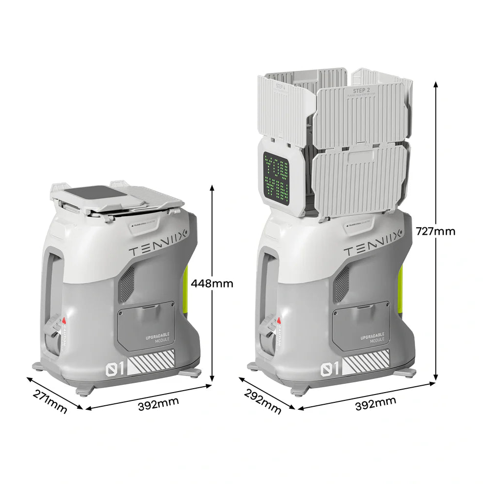 Tenniix AI Tennis Robot with Voice Armband Module - Basic