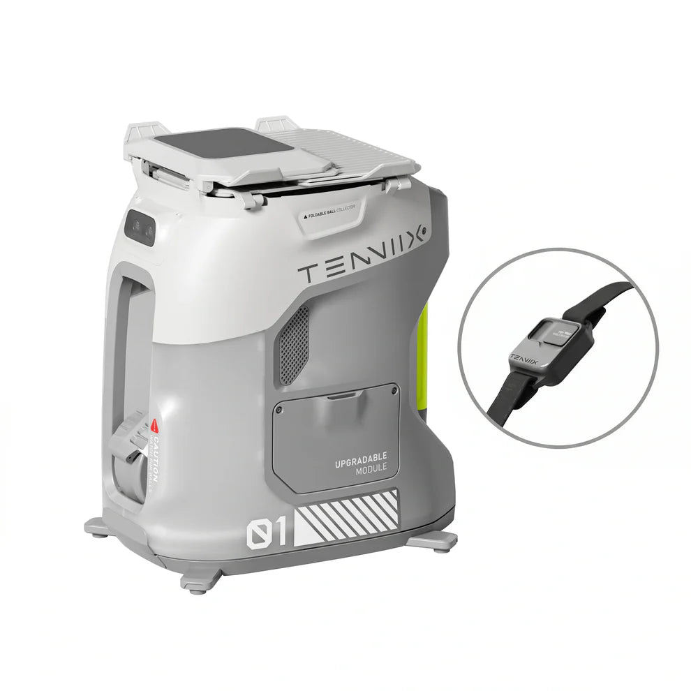 Tenniix AI Tennis Robot with Voice Armband Module - Pro