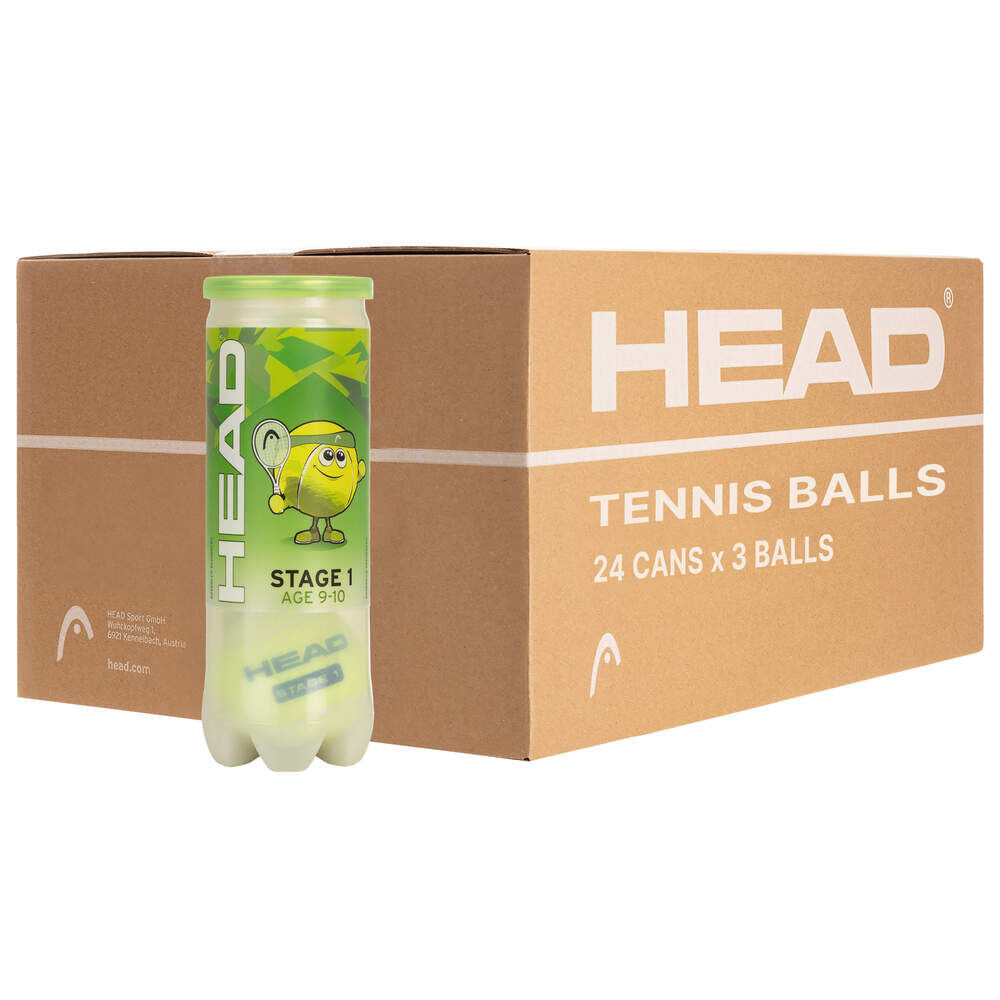 Head T.I.P. Green Tennis Balls (3 balls per can) - 爱游戏体育-爱游戏|爱游戏官方网站