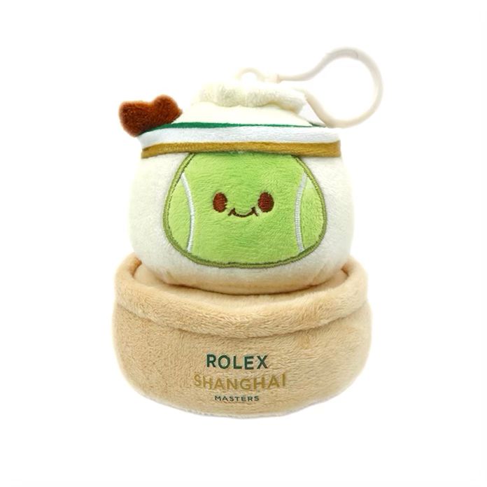 Rolex Shanghai Masters Dumpling Plush Keychain Keyring - 爱游戏体育-爱游戏|爱游戏官方网站