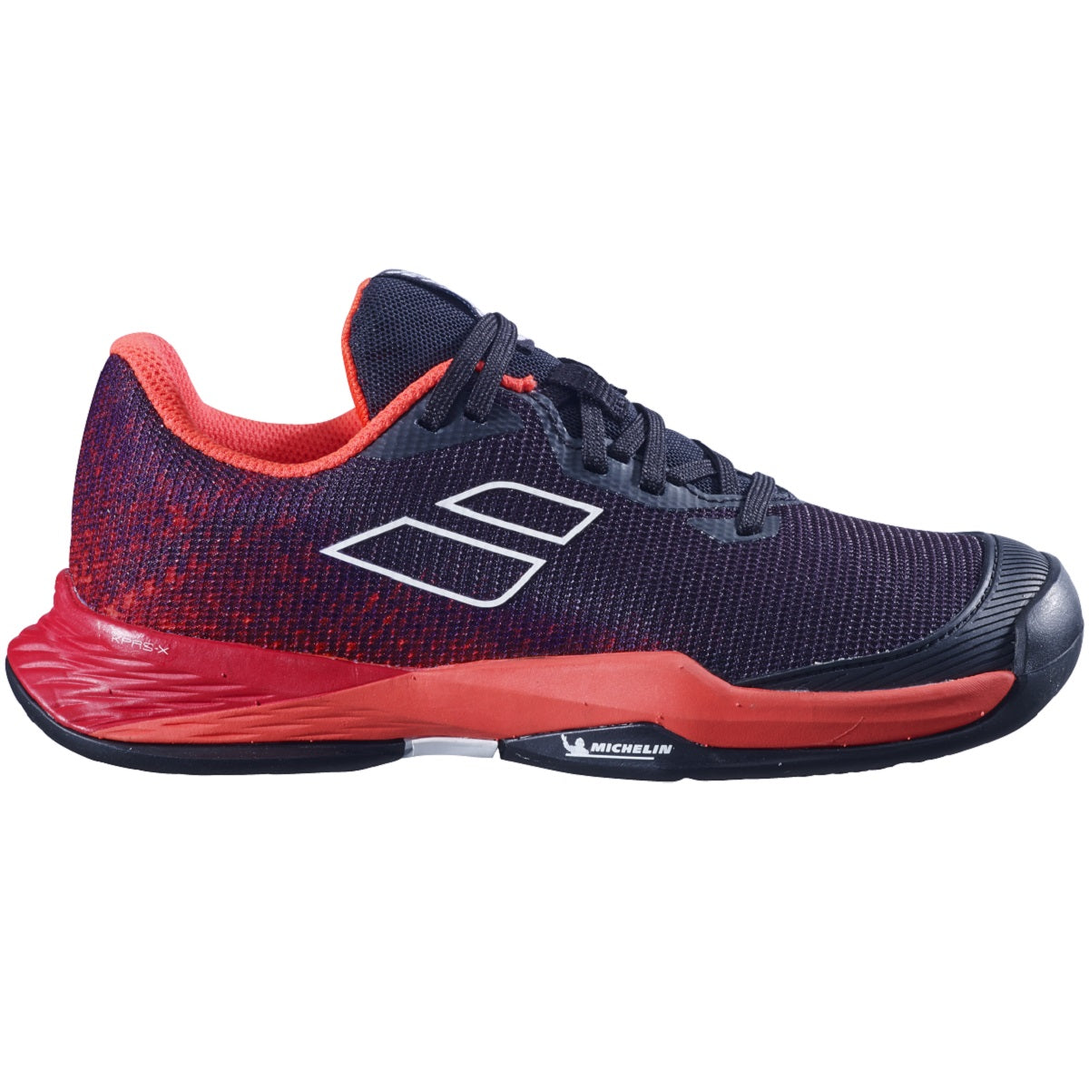 Babolat Jet Mach 3 All Court Junior Tennis Shoes (Black-Poppy Red) - 爱游戏体育-爱游戏|爱游戏官方网站